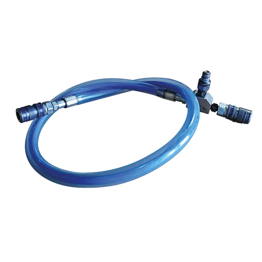 Interconnecting hose 1800 bar 1,3 m with T-Block